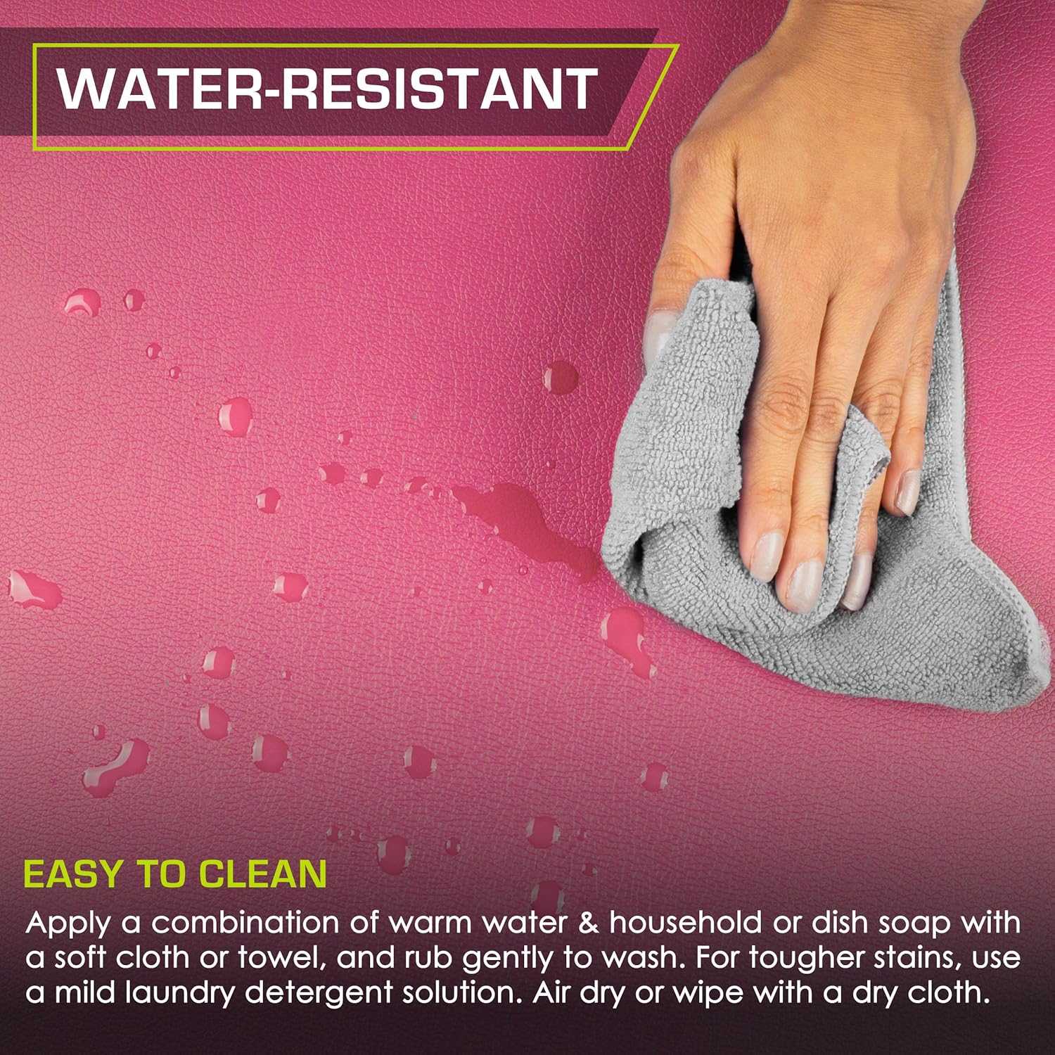 ProsourceFit Tri-Fold Folding Thick Exercise Mat 6’x2’ with Carrying Handles for MMA, Gymnastics Core Workouts