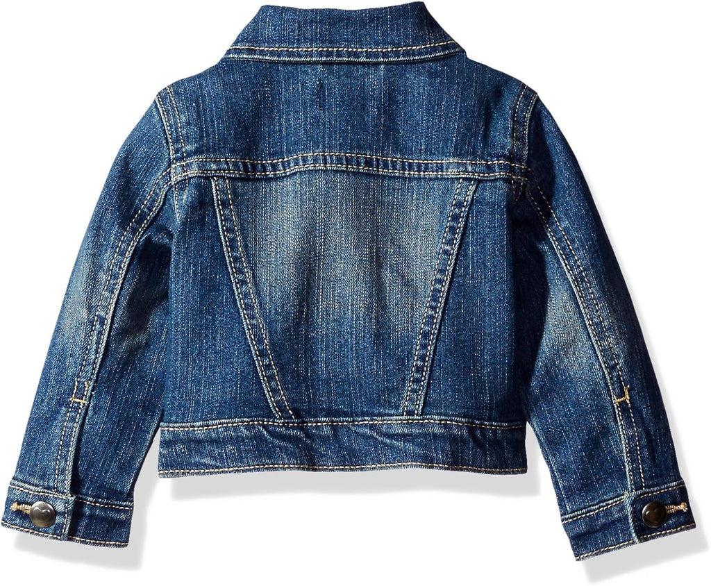 The Children's Place Baby Toddler Girls Basic Denim Jacket