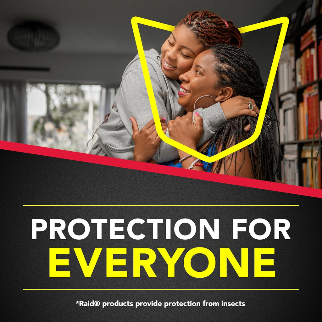 Raid Ant & Roach Killer 26, Fragrance Free Bug Killer for Home Use, Kills Bugs on Contact, 17.5 Oz, 2 Count