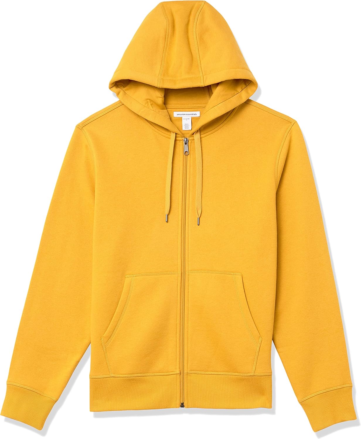Essentials Men's Full-Zip Fleece Hoodie (Available in Big & Tall)