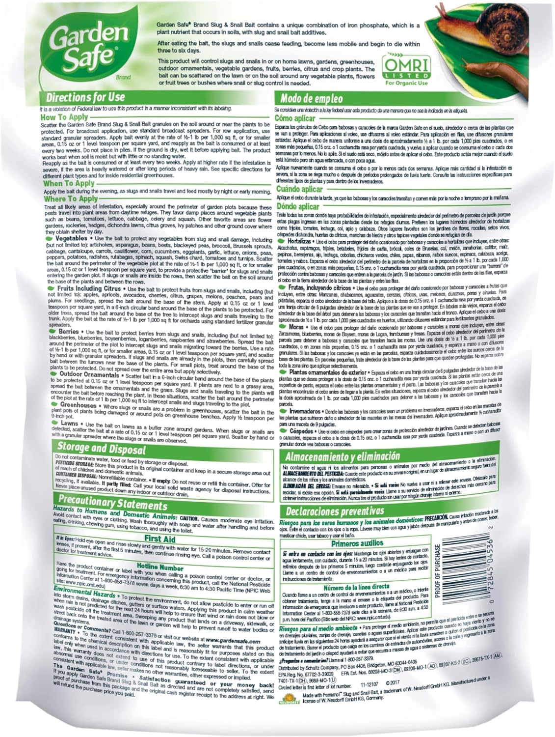 Garden Safe 32 oz. Insecticidal Soap Ready-to-Use, 1 Count (Pack of 1)