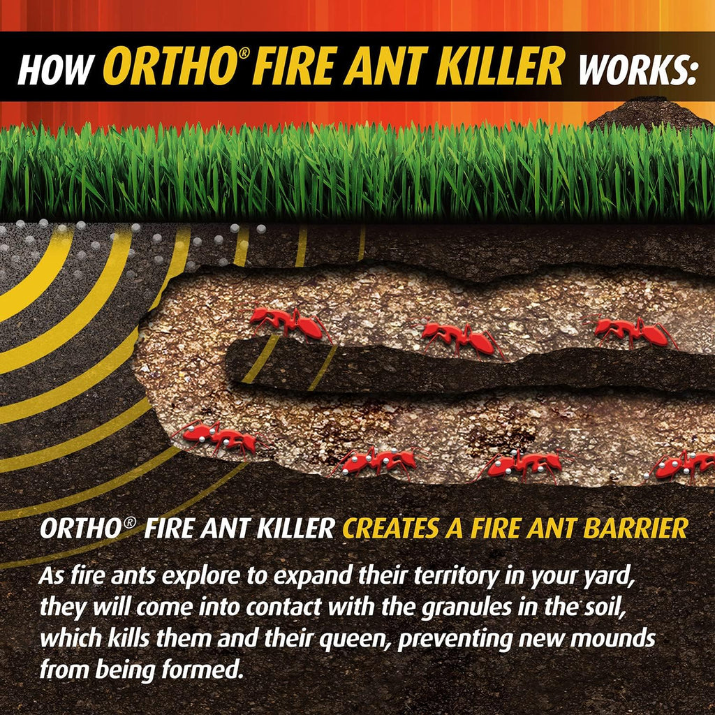 Ortho Orthene Fire Ant Killer1, Kills the Queen and Destroys Mounds, Begins Working in 60 minutes, 12 oz., 2-Pack