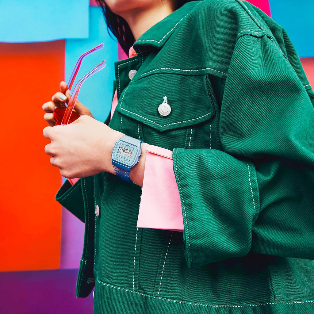 Casio F91W Series | Digital Watch | Water Resistant | LED Light | 1/100 SEC Stopwatch | Regular Time Keeping (HR, Min, SEC, PM, Date, Day) | Daily Alarm | Lightweight | 7 Year Battery