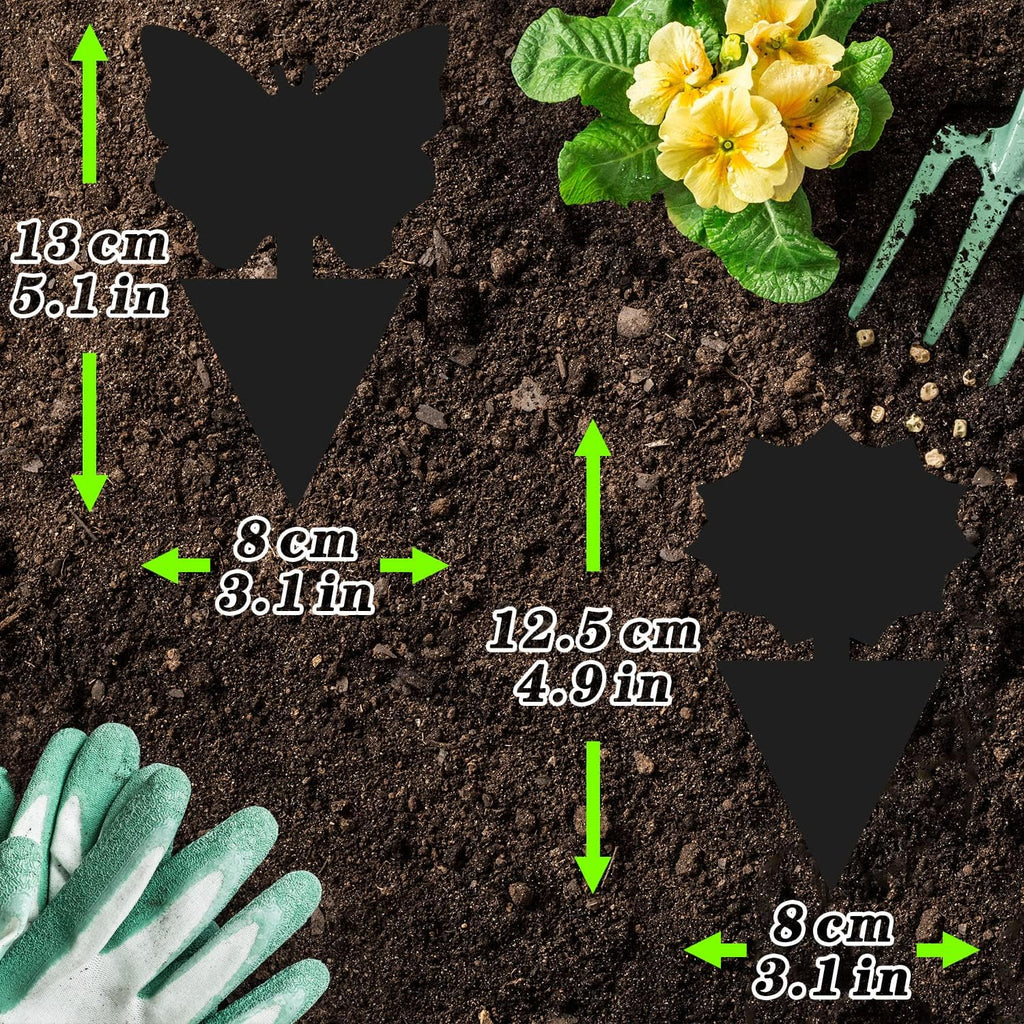 Landisun Fruit Fly Traps 48PCS Fungus Gnat-Traps for Indoor-Outdoor Yellow Fruit-Fly Sticky-Trap Plants Flying Bug Insects Traps