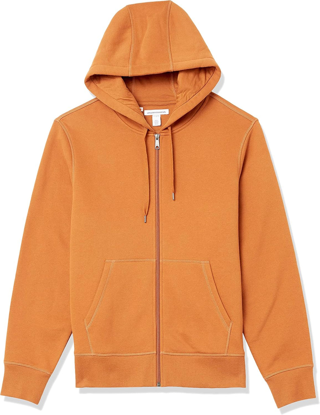 Essentials Men's Full-Zip Fleece Hoodie (Available in Big & Tall)