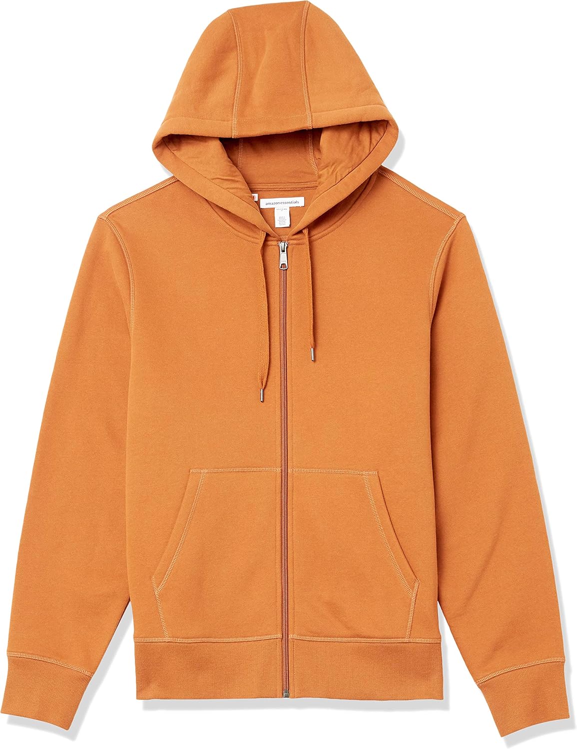 Essentials Men's Full-Zip Fleece Hoodie (Available in Big & Tall)