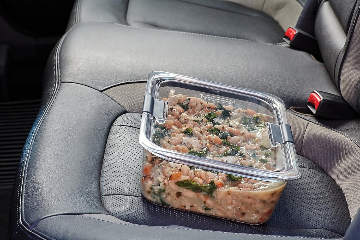 Rubbermaid Brilliance Food Storage Containers BPA Free Airtight Lids Ideal for Lunch Meal Prep & Leftovers Set of 5 (3.2 Cup)