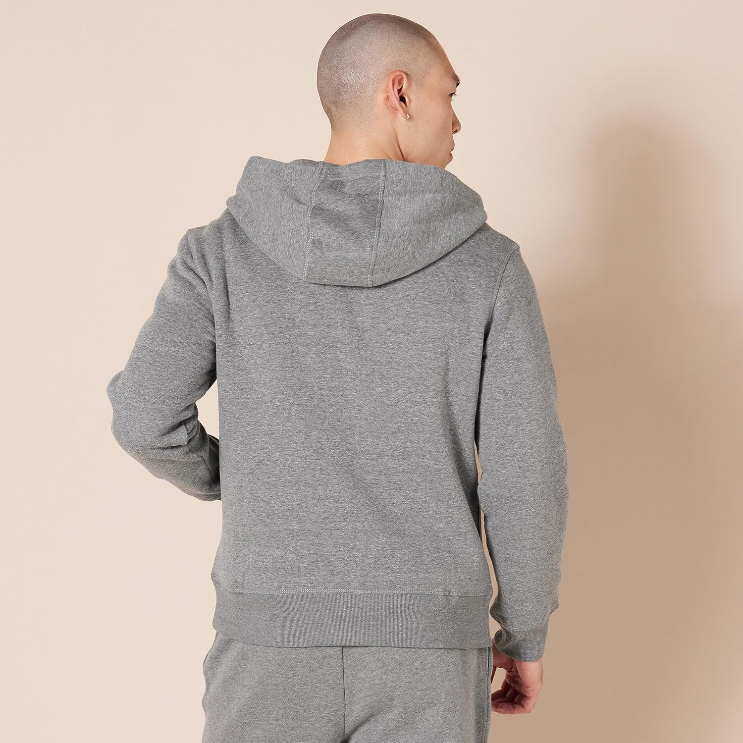 Essentials Men's Full-Zip Fleece Hoodie (Available in Big & Tall)