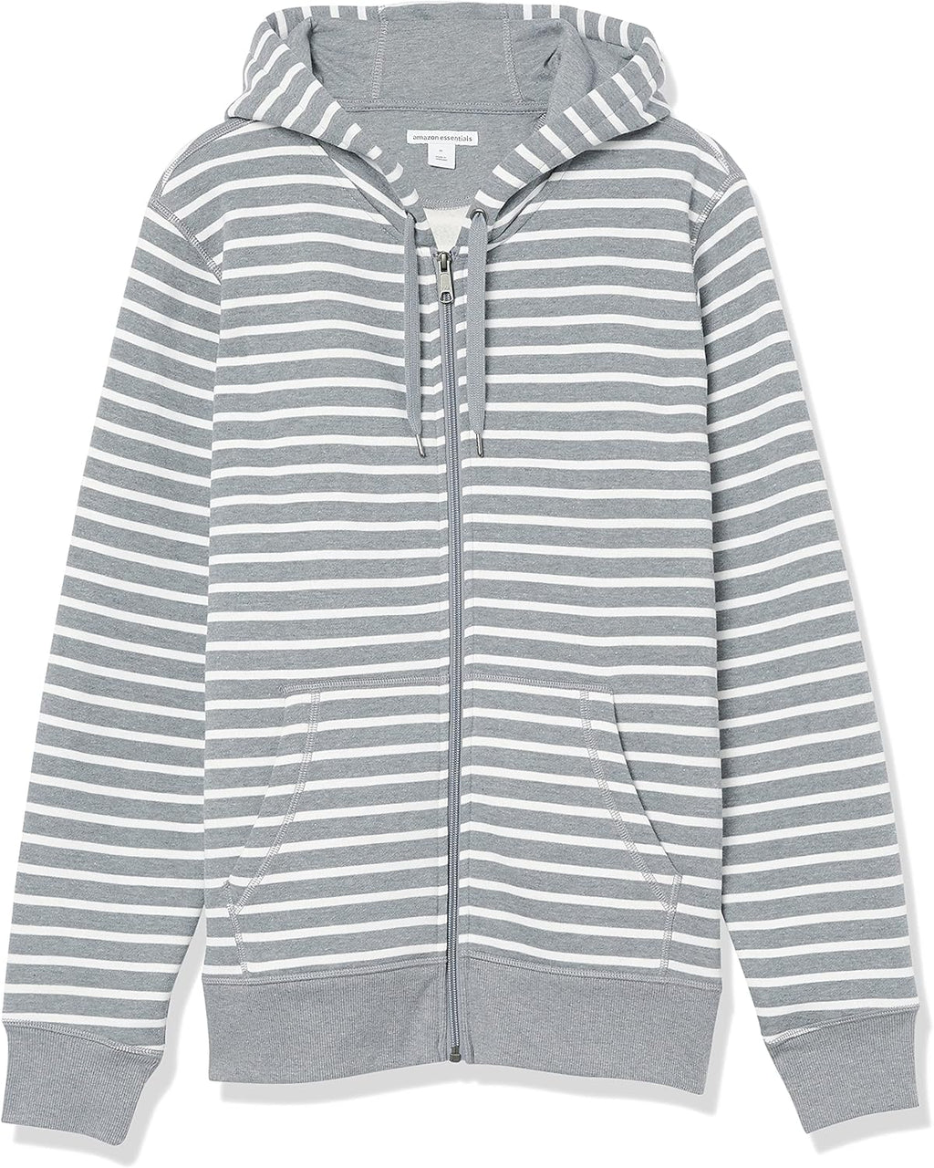 Essentials Men's Full-Zip Fleece Hoodie (Available in Big & Tall)