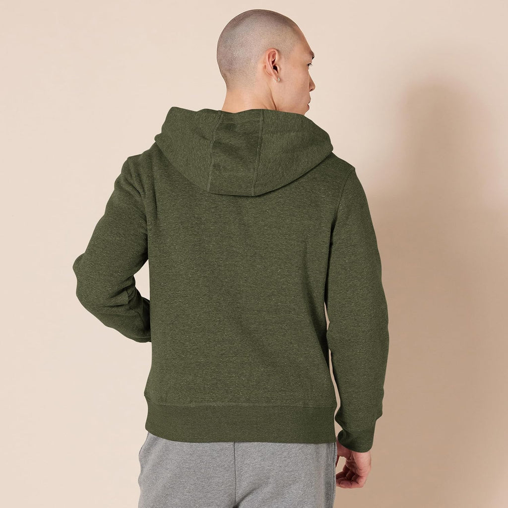 Essentials Men's Full-Zip Fleece Hoodie (Available in Big & Tall)