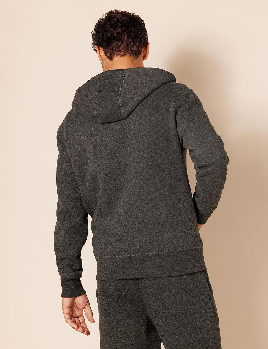 Essentials Men's Full-Zip Fleece Hoodie (Available in Big & Tall)