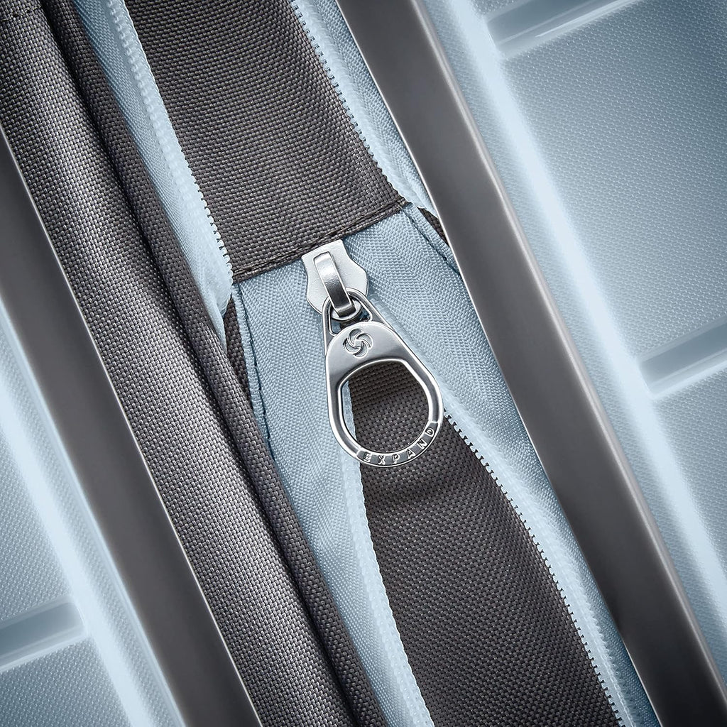 Samsonite Freeform Hardside Carry-On Luggage with Spinner Wheels - Hardshell Suitcase - TSA, Airline-Approved - Expandable Hard Shell, Smooth Rolling Wheels for Lightweight Travel - Navy