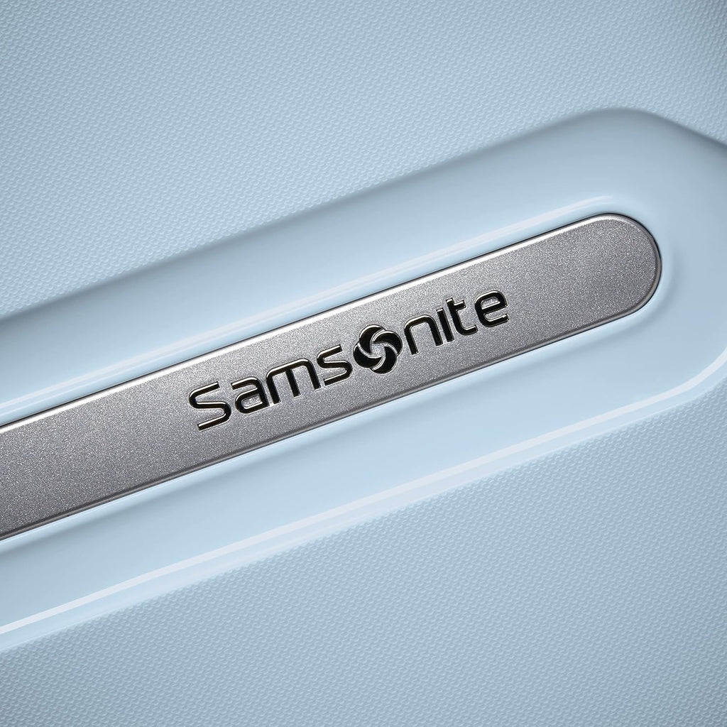 Samsonite Freeform Hardside Carry-On Luggage with Spinner Wheels - Hardshell Suitcase - TSA, Airline-Approved - Expandable Hard Shell, Smooth Rolling Wheels for Lightweight Travel - Navy