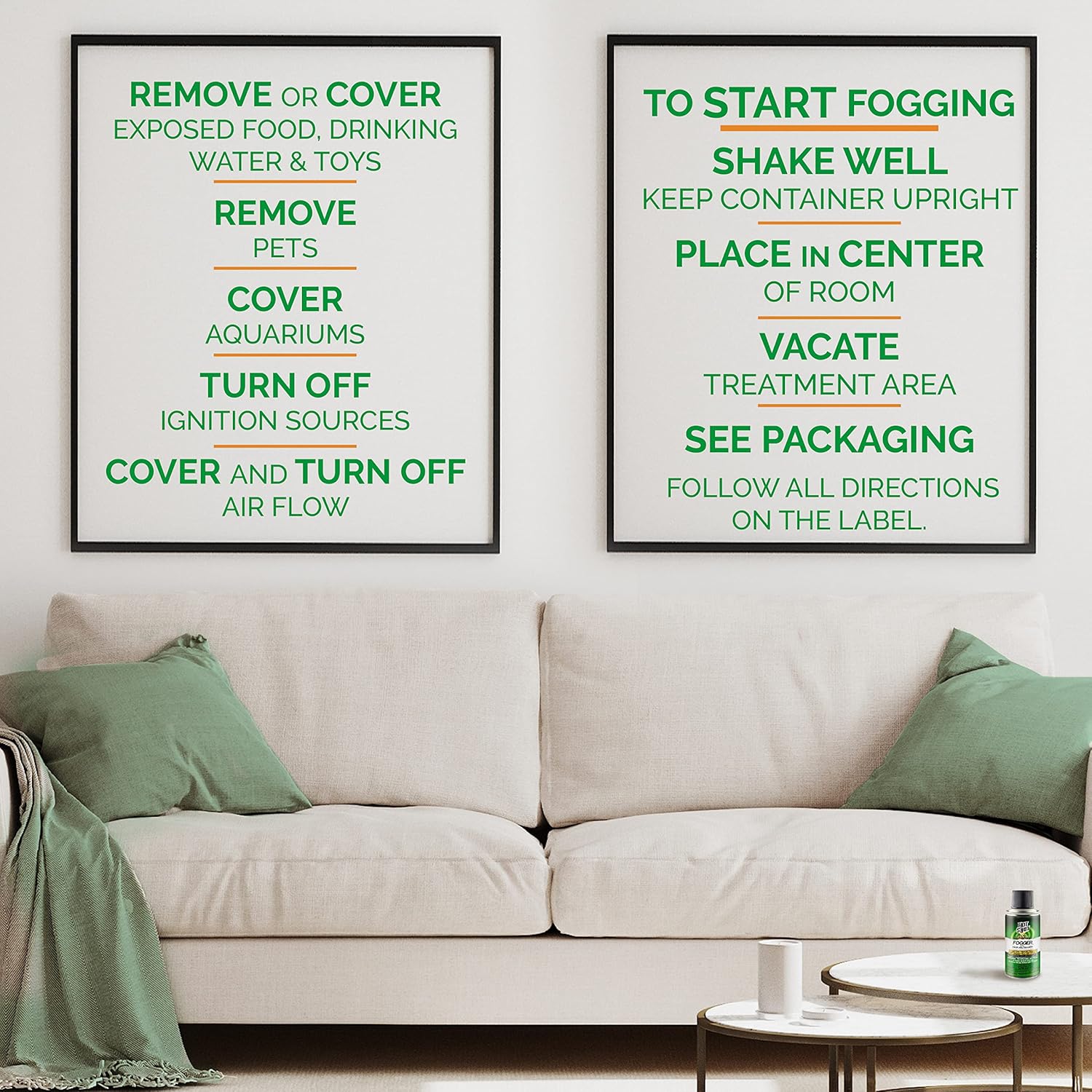 Hot Shot Fogger With Odor Neutralizer 6 Count-2 Ounce Cans (2 Pack), Controls Heavy Insect Infestations