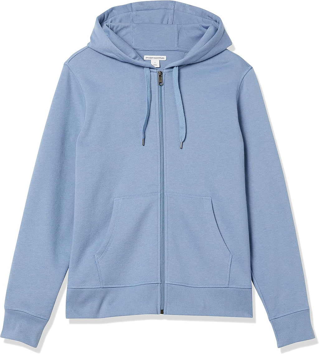 Essentials Men's Full-Zip Fleece Hoodie (Available in Big & Tall)