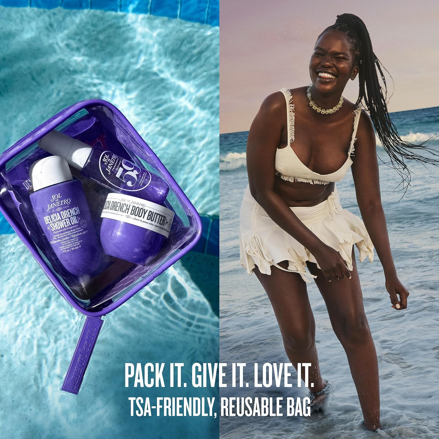 SOL DE JANEIRO Jet Set | Travel Shower Kit