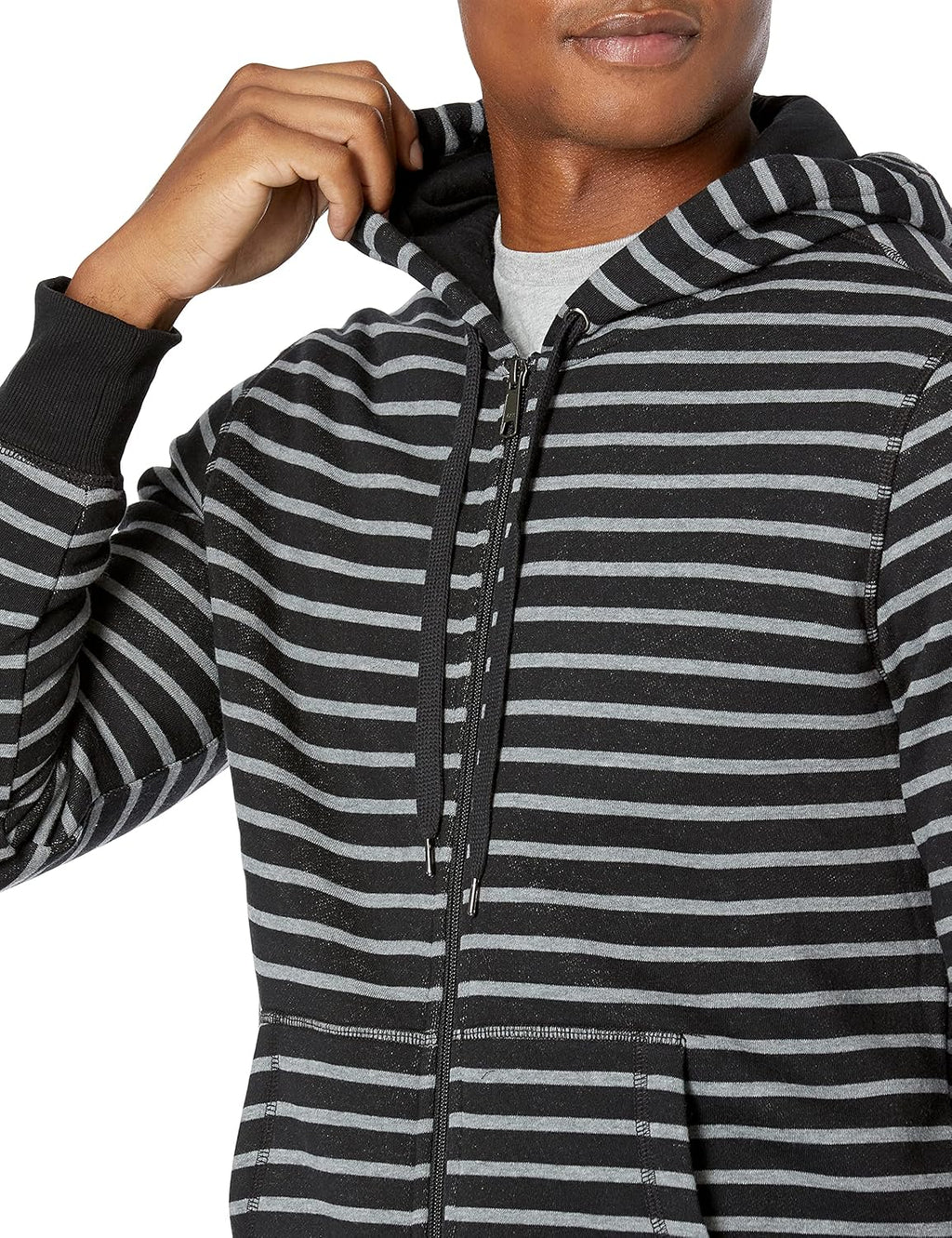 Essentials Men's Full-Zip Fleece Hoodie (Available in Big & Tall)