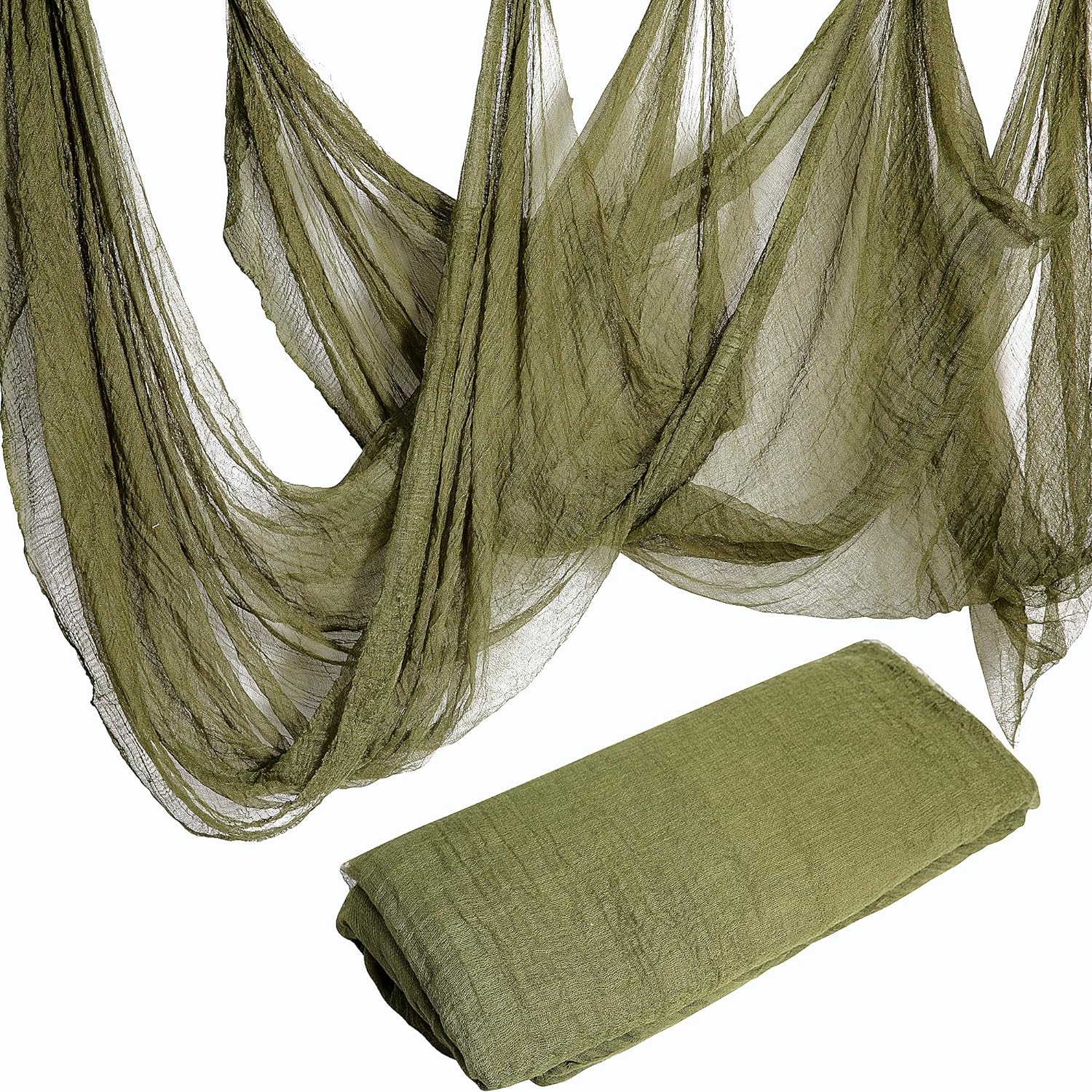 197" x 85" Halloween Creepy Cloth - Halloween Spooky Fabric Cloth - Scary Gauze Blood Creepy Cloth for Haunted House Halloween Party Yard Wall Doorway Outdoors Decoration