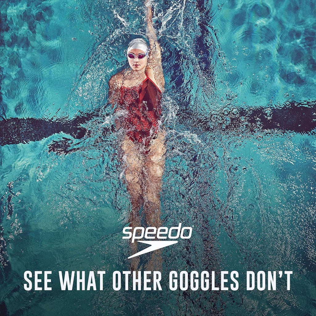 Speedo Unisex-Adult Swim Goggles Mirrored Vanquisher 2.0