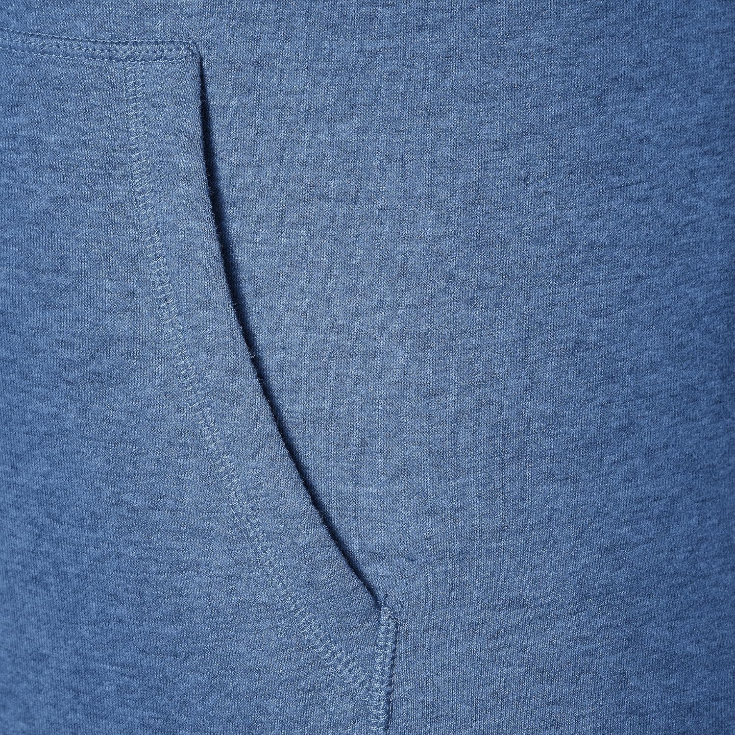 Essentials Men's Full-Zip Fleece Hoodie (Available in Big & Tall)