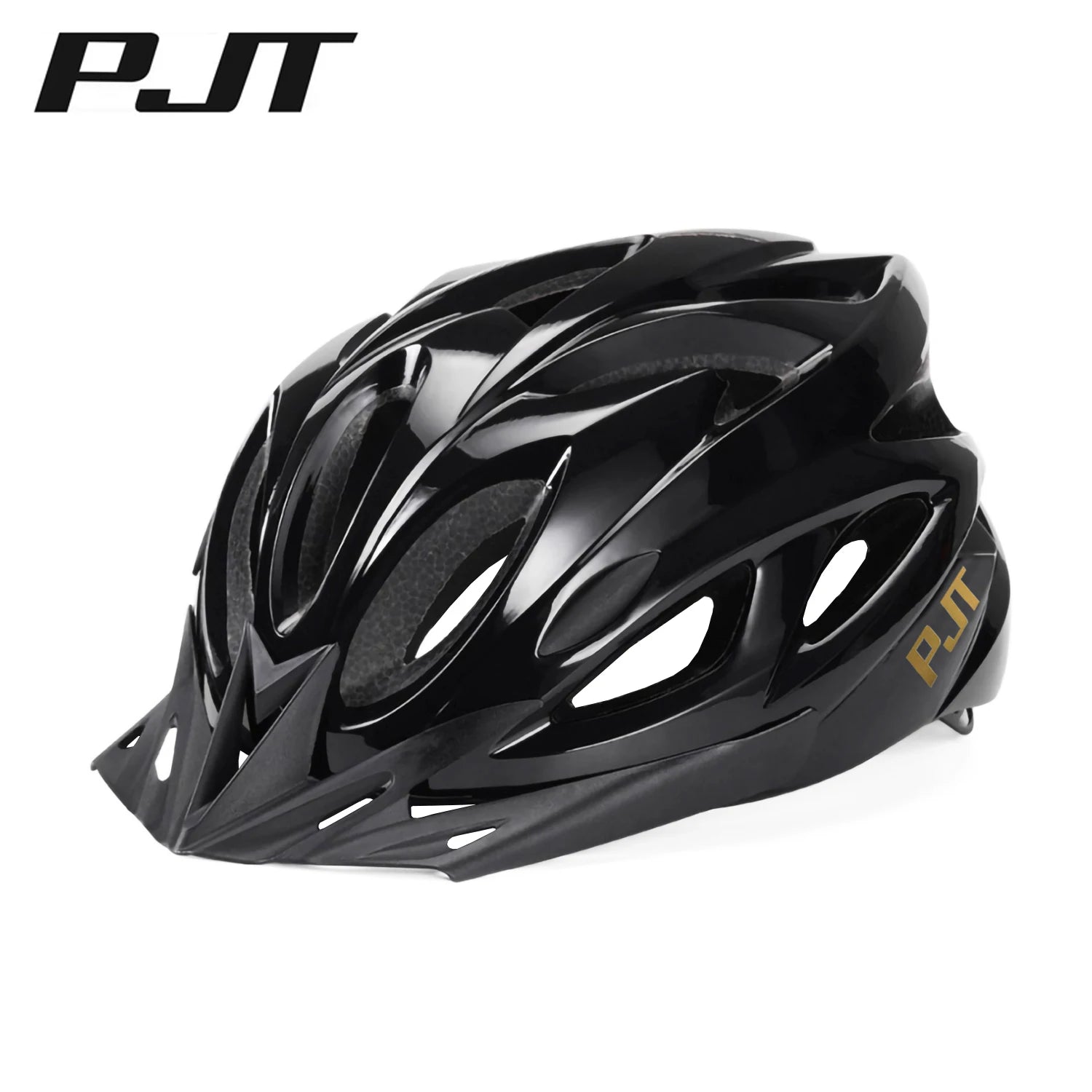 PMT Lightweight Cycling Helmet Comfort Lining Hollow Riding Safety Head Protection Bicycle MTB Helmet Carbon Pattern Bike Helmet