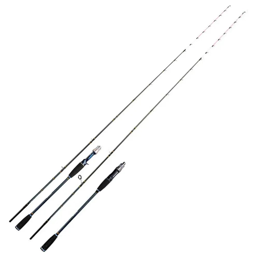 Boat Fishing Rod with Titanium Tip 1.8m ML Spinning Casting Fishing Rod for Cuttlefish Fishing Rod with Sprial Rings