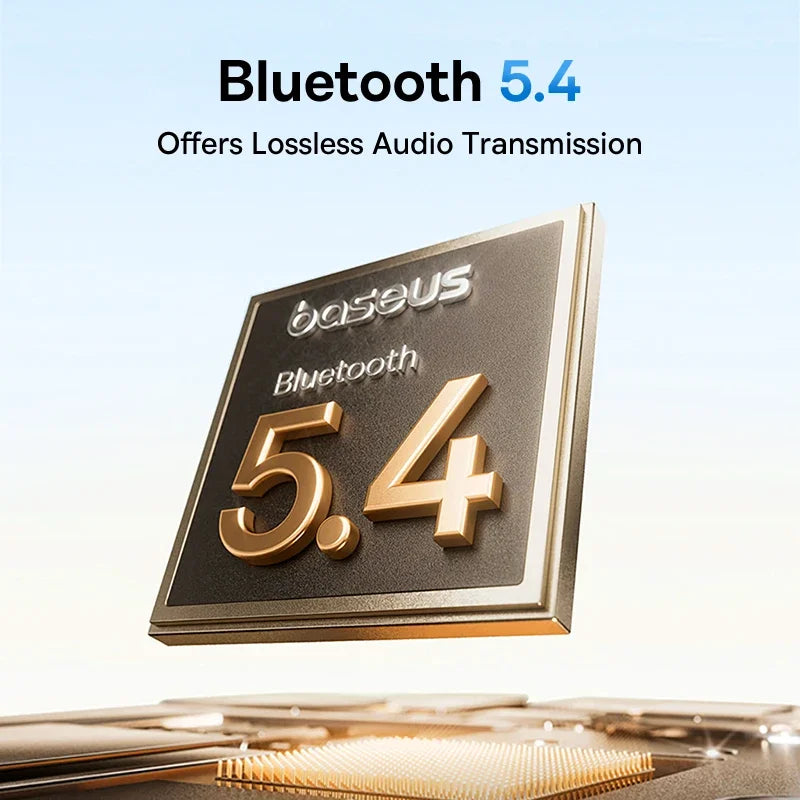 Baseus Bowie 10 Max Wireless Headphones 46dB Hybrid Active Noise Cancellation Earphones Bluetooth 5.4 Hi-Res LHDC 120H Headsets