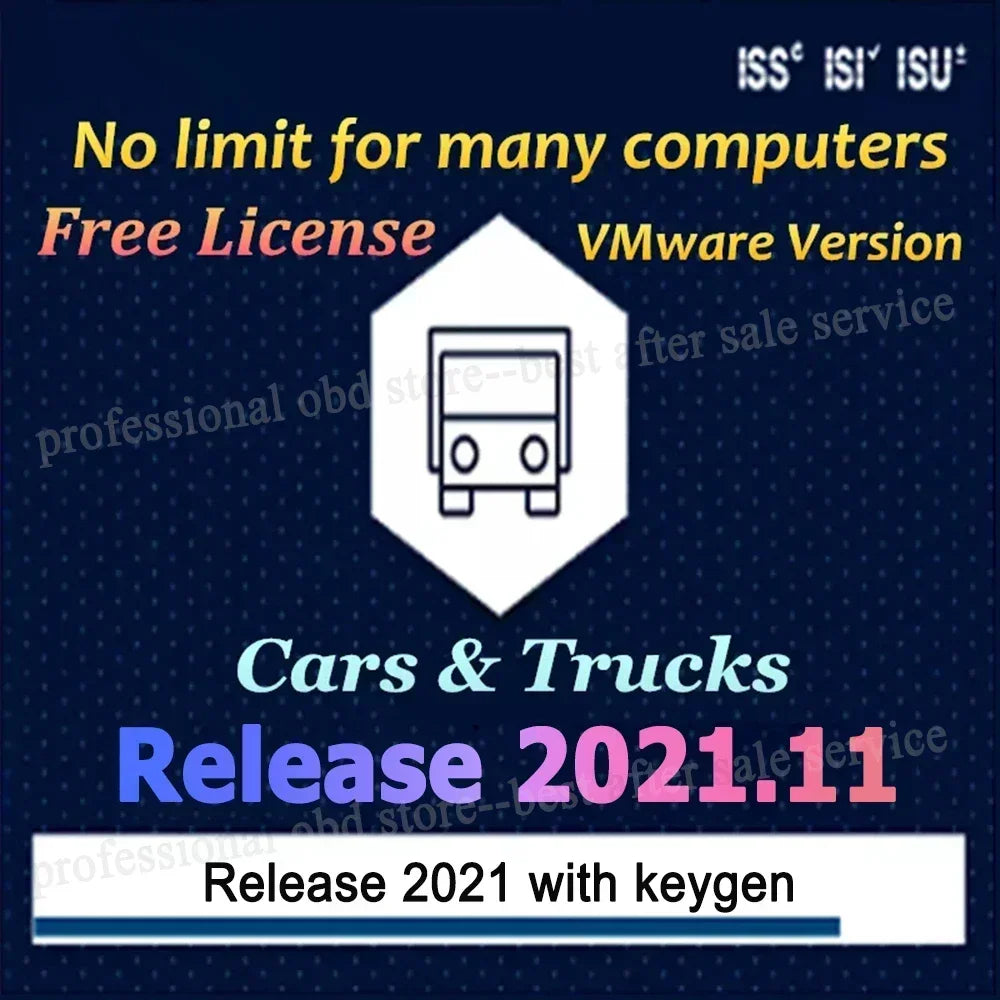 2025 New Vci 2021.11 Keygen on Cd Vd Ds150e Cdp with Bluetooth TNESF DELPHIS ORPDC Obd Scanner Cars Trucks Diagnostic Tools