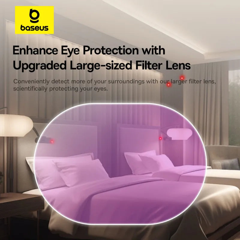 【New】Baseus Camera Detector Intelligent Hidden Camera Signal Gadget Security Alarm Anti Spy Candid Peeping Protection Detector