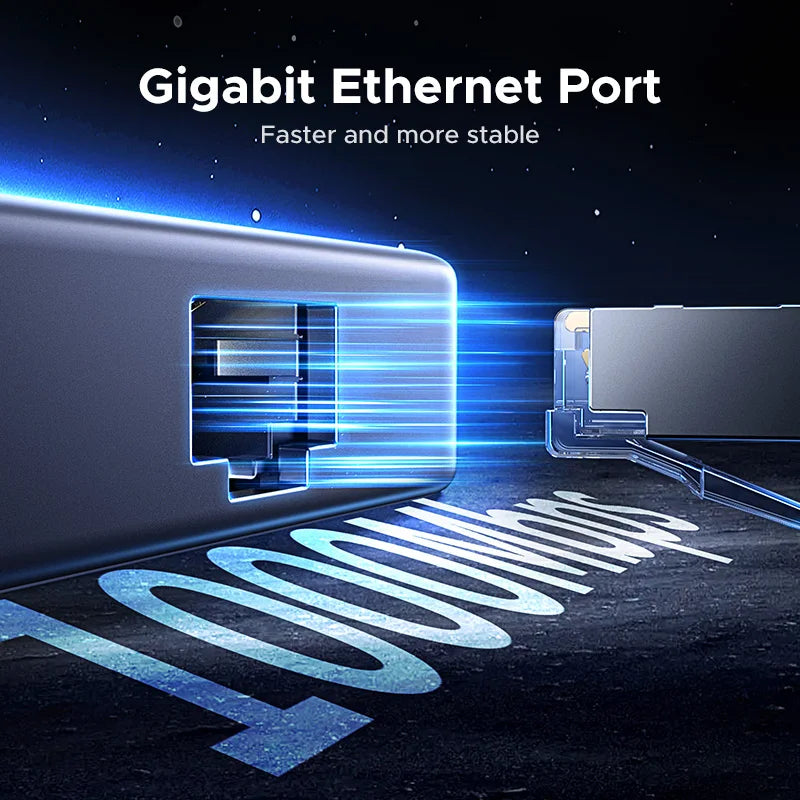 UGREEN Uno 7-in-1 USB HUB Type-C to 4K60Hz HDMI USB3.0 5Gbps RJ45 1000Mbps for MacBook Laptop Accessories Docking Station