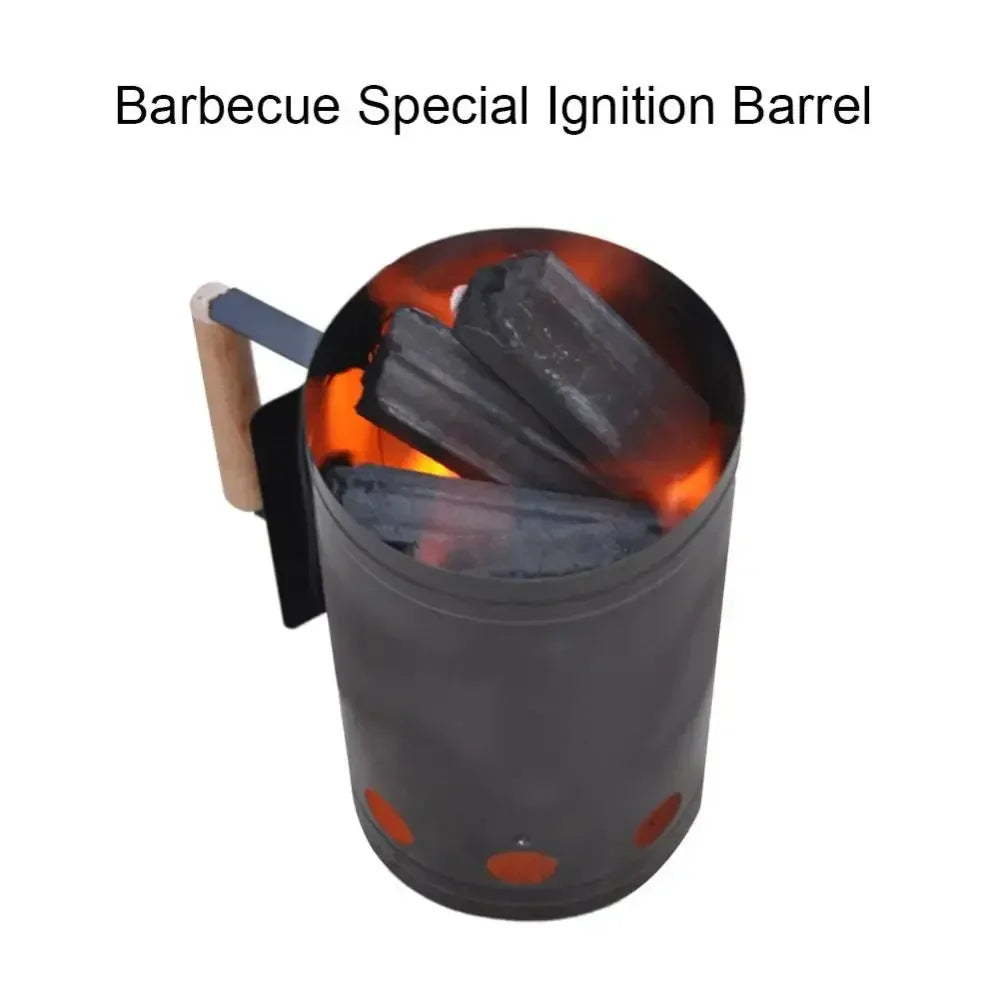 Spark Bucket Charcoal Bucket Charcoal Ignition Charcoal Bucket Barbecue Stove  Igniter Outdoor Barbecue Stove Ignition Cylinder