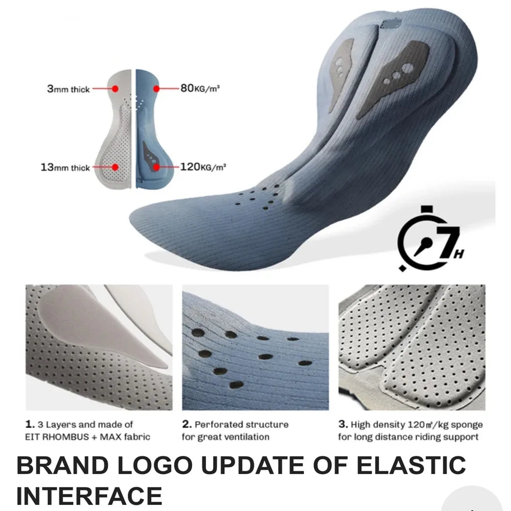 Men's Bike Shorts Road Racing Cycling Clothing Downhill MTB Pants Motorcycle Short Trouser Durable Ride Double Arrow Cushion Sho