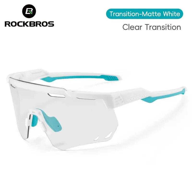 ROCKBROS Cycling Glasses MTB Road Bike Eyewear Driving Golf Goggles Protection Sports UV400 Sunglasses Polarized/Photochromic