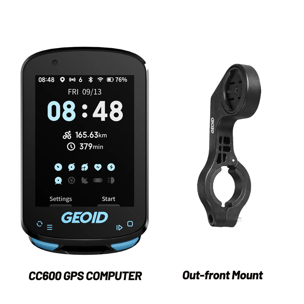 GEOID CC600 Colorful Screen Wireless Bike Computer GPS Navigation Bicycle Speedometer GPX Wifi Cycling Odometer Ant Indoor