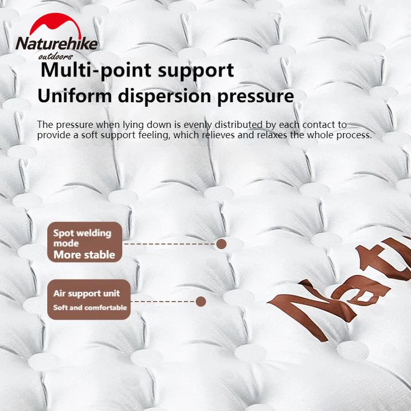 Naturehike R5.8 Inflatable Mattress Thermal Insulation Air Cushion for Hiking Outdoor Sleeping Bed Pad Ultralight Folding Mat