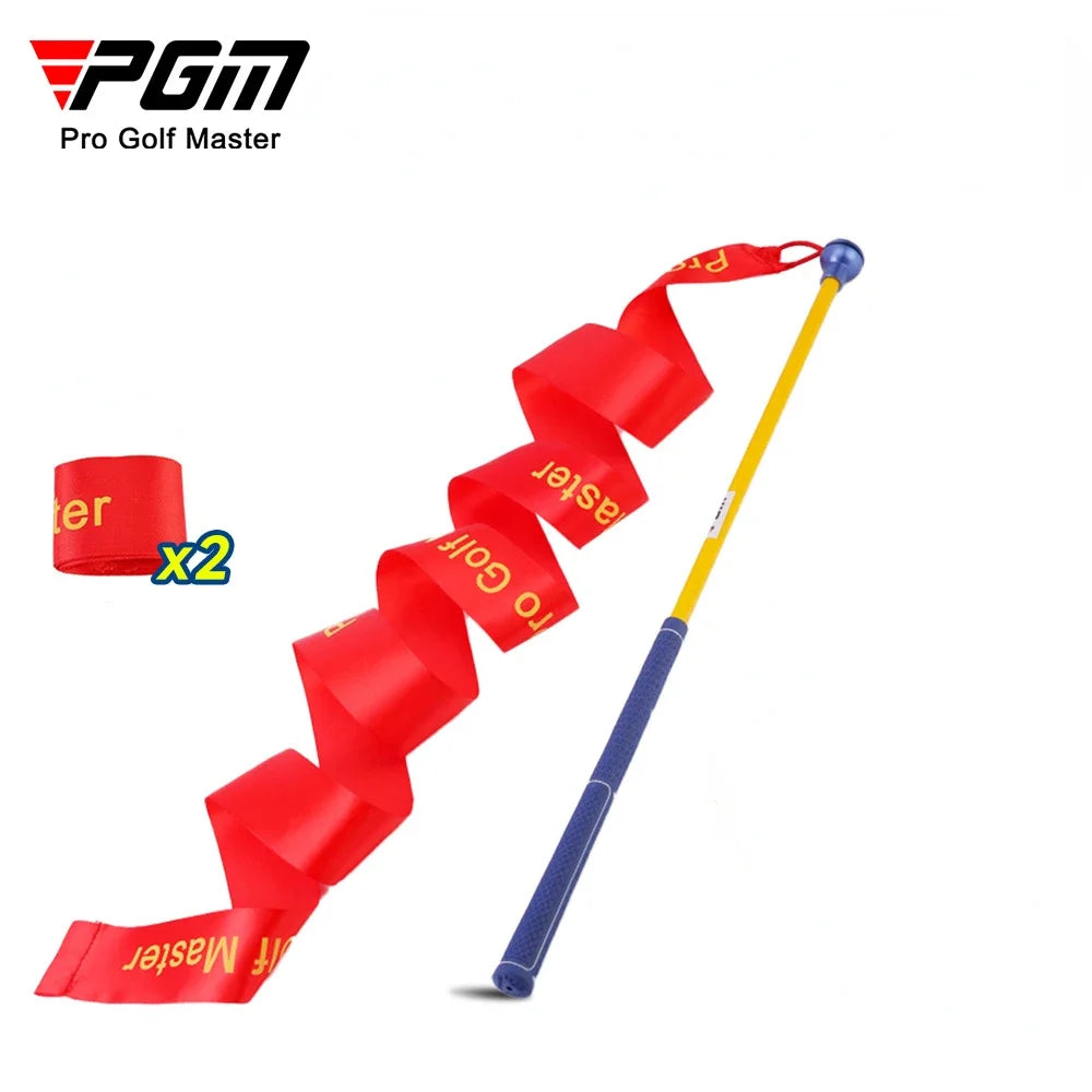 PGM Golf Practitioner Ribbon Swing Stick Sound Practice To Improve Swing Speed Training HGB020