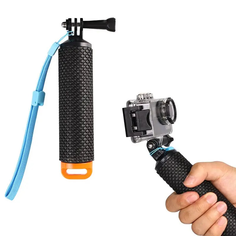 Action Camera Water Floating Hand Grip For Gopro Hero 13 12 11 10 9 8  Xiaomi Yi SJ4000 DJI Osmo Float Handle Mount Accessories